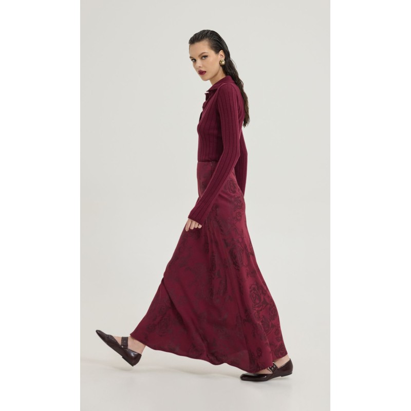 Rosemary Skirt (Bordeaux)