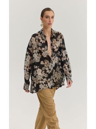 Heather Shirt (Cloudy Days Black)