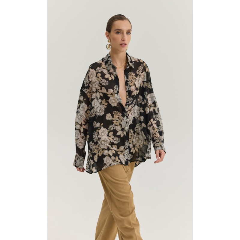 Heather Shirt (Cloudy Days Black)