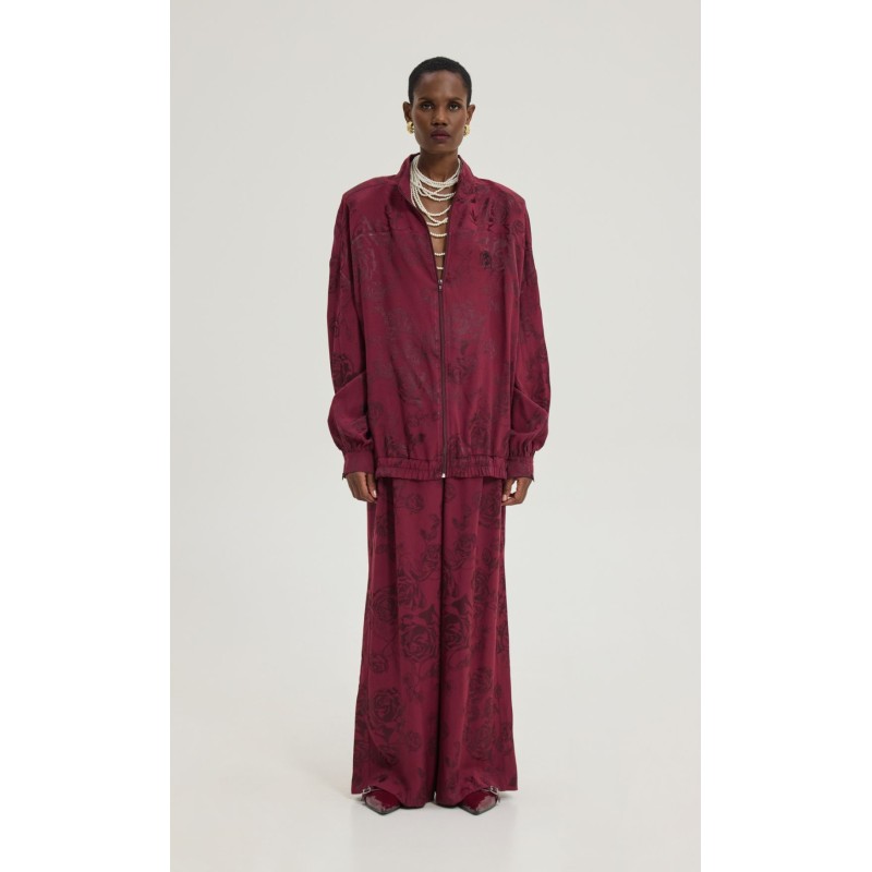Peacock Pants (Bordeaux)