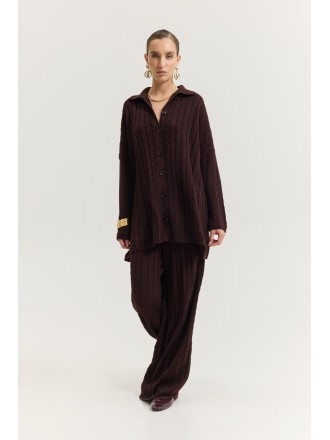 Olivia Cardigan (Brown)