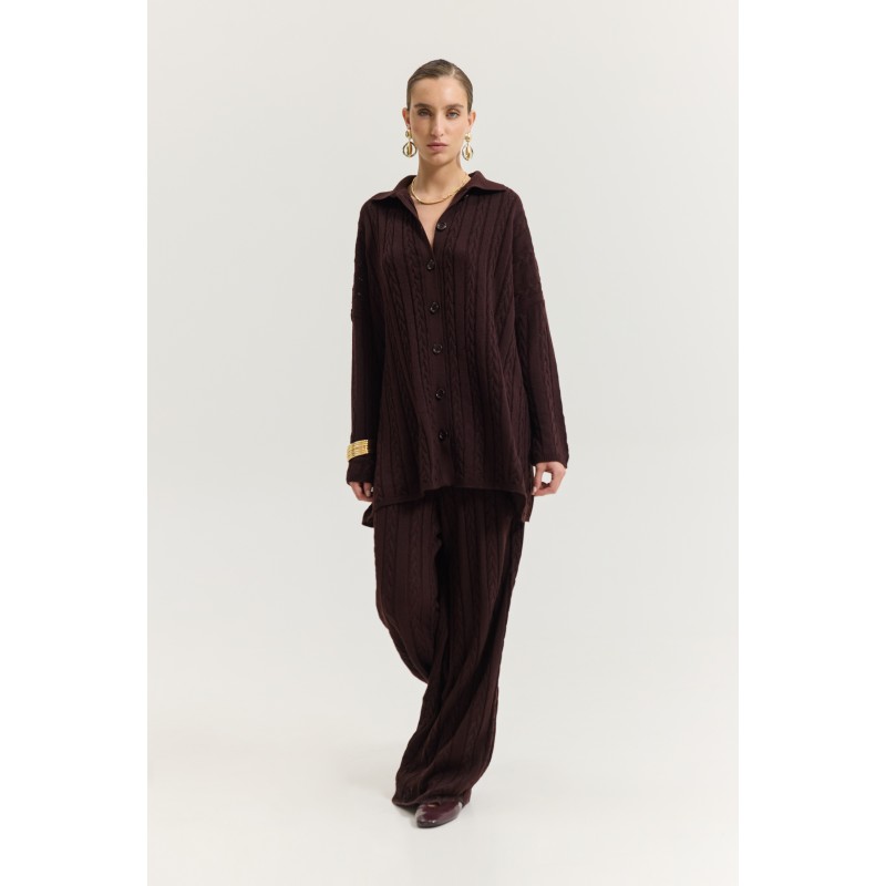 Olivia Cardigan (Brown)