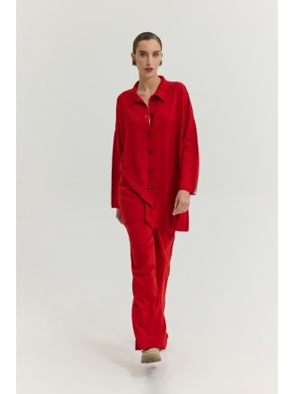 Lagoon Cardigan (Red)