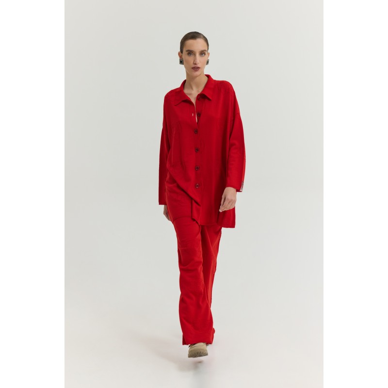 Lagoon Cardigan (Red)