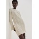 Aludra Knitted Dress (Beige)