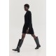Aludra Knitted Dress (Black)