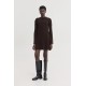 Aludra Knitted Dress (Brown)