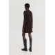 Aludra Knitted Dress (Brown)