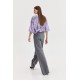 Chameleon Pants (Purple stripes)
