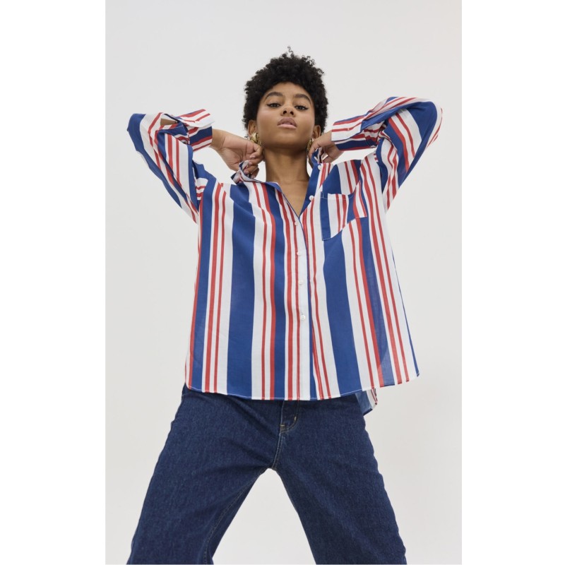 Lora Shirt (Nautica Stripes)