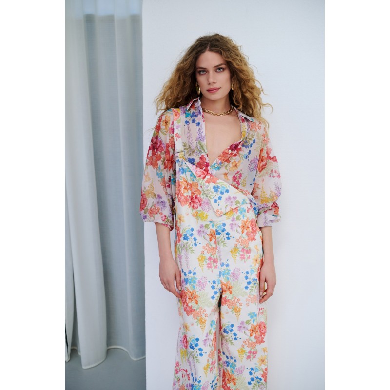 Sunspell white oversized shirt