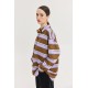 Sidecar Sweatshirt (Purple Stripes)