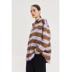 Sidecar Sweatshirt (Purple Stripes)
