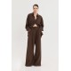 Martha Pants (Brown Plaid)