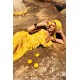 Orelia yellow maxi dress