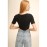 S-029 CROP TOP BLACK