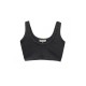 Mariliza Bamboo Crop Top Grey