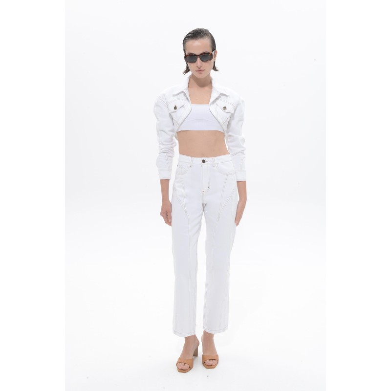 Hannah Off White Pants