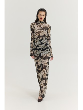 Mandarino Dress (Black)